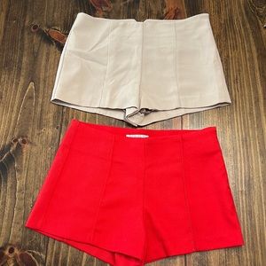 2 women’s Forever 21 size XS shorts